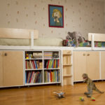Camera per bambino artigianale in legno