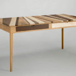 scrivania in legno massello