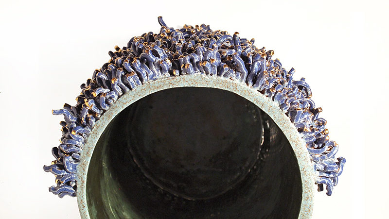 cilindri in ceramica handmade