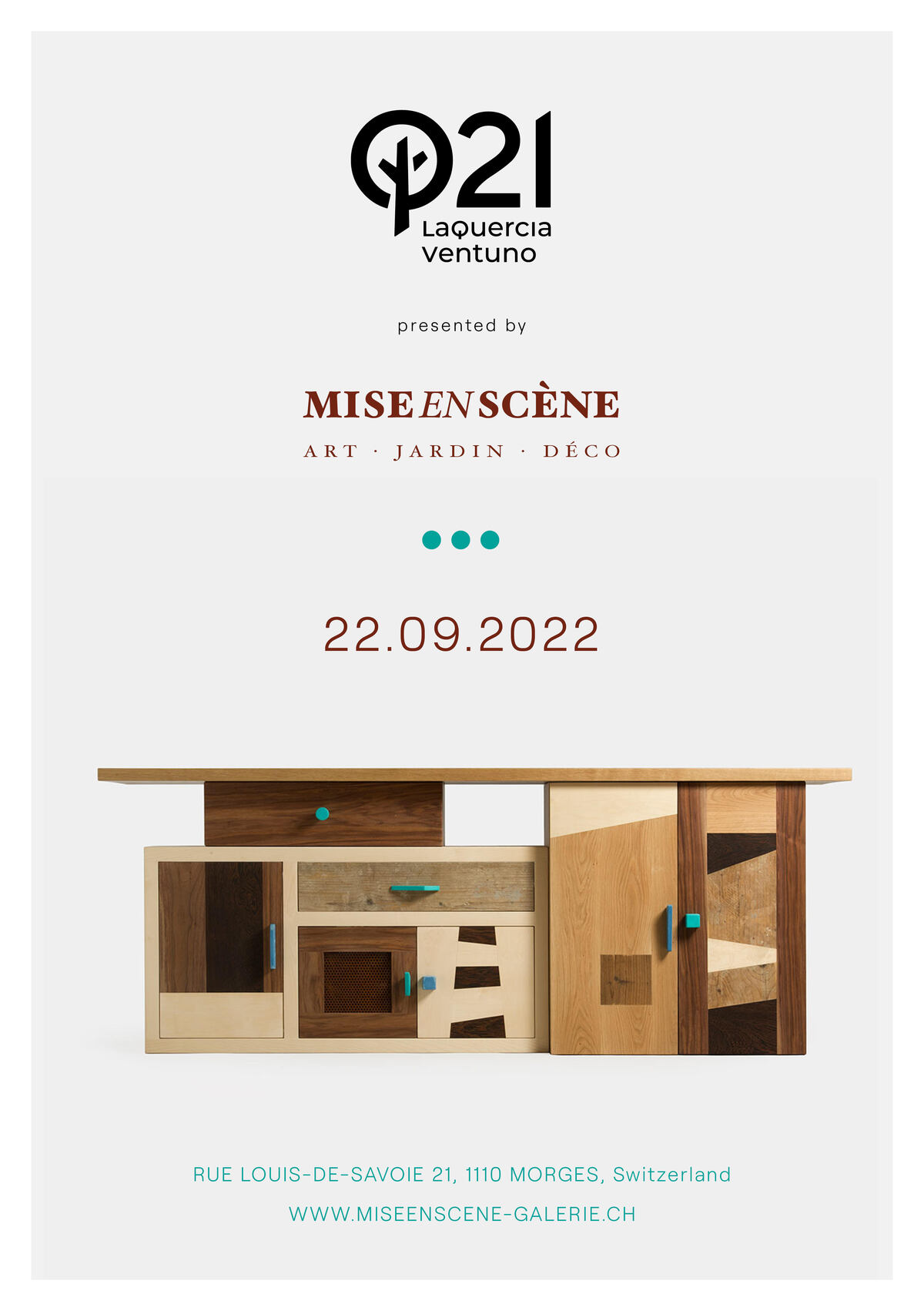 Exposition Lausanne muebles de design
