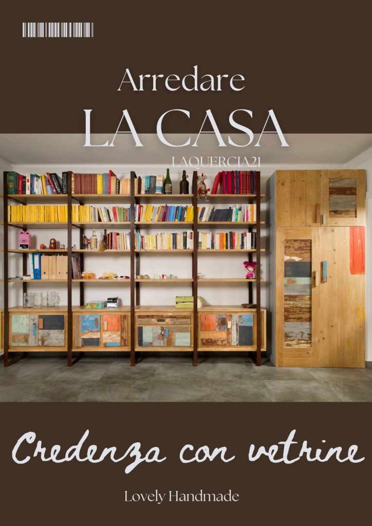 libreria ferro e legno