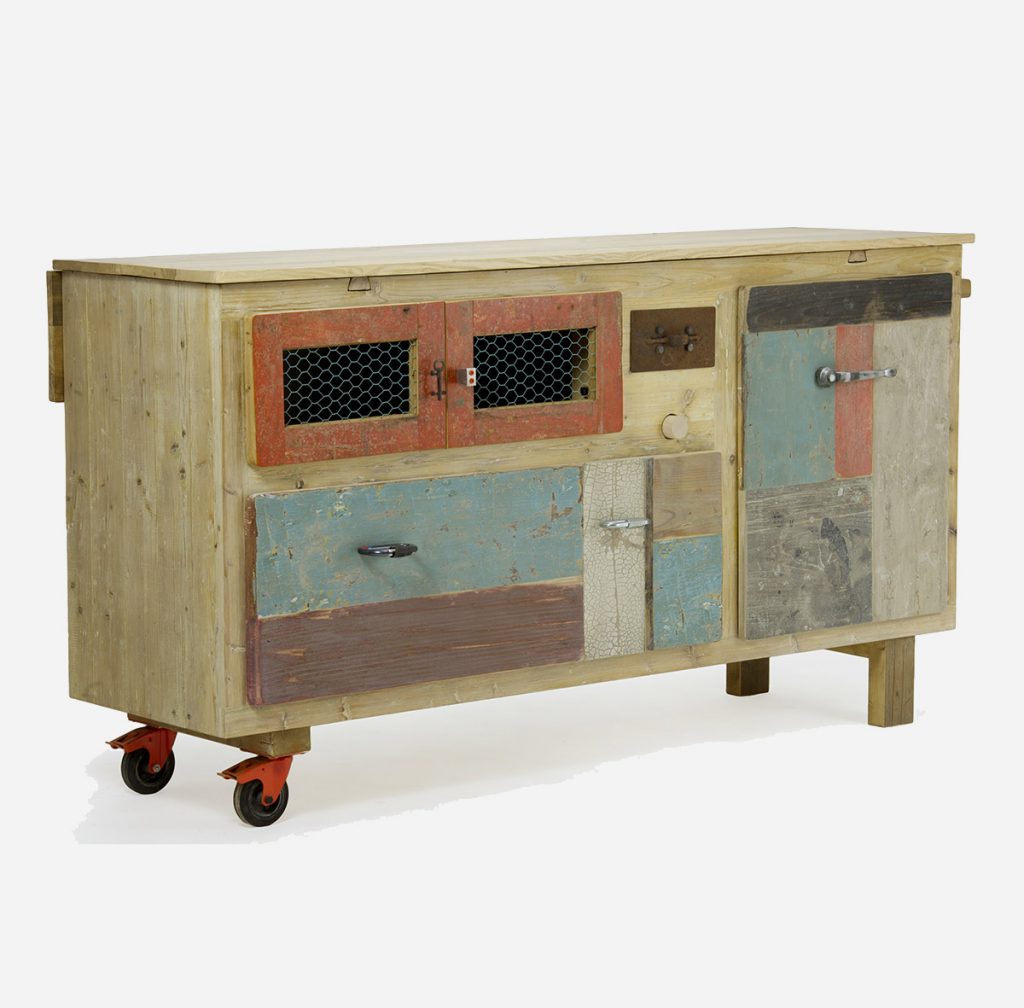 credenza cucina arte povera