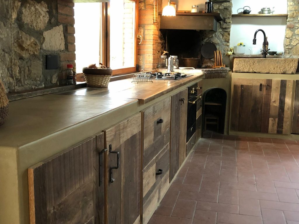 cucine rustiche arte povera particolare