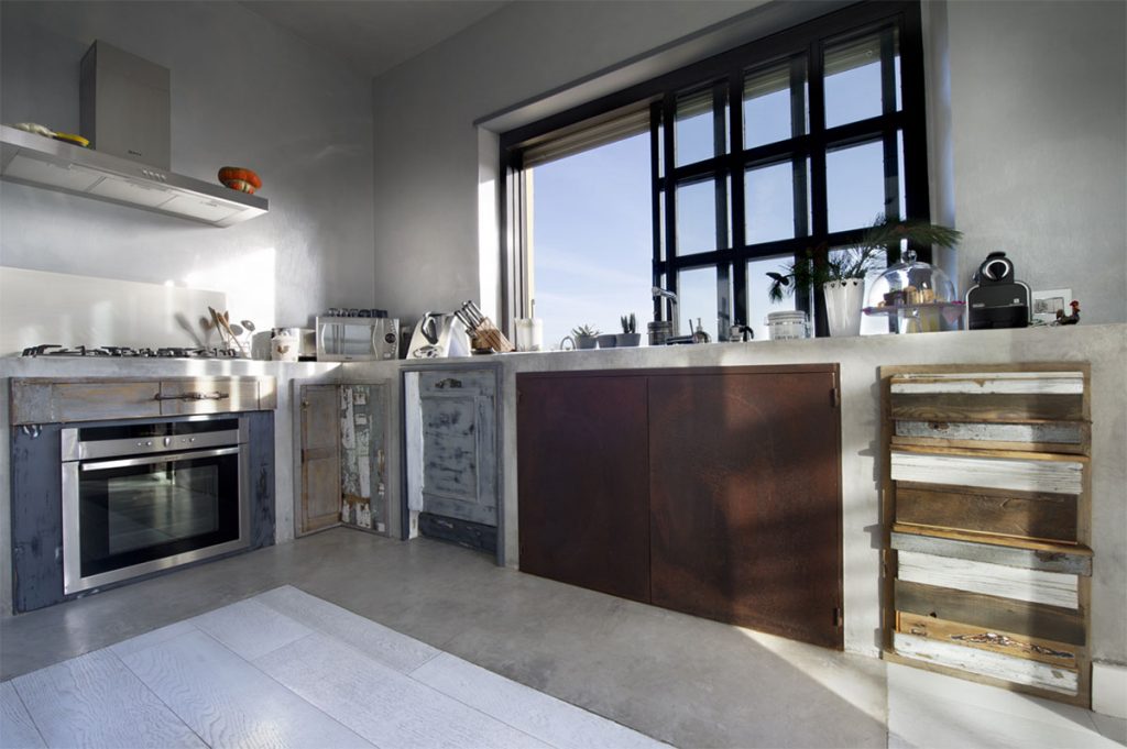 cucine in muratura rustiche moderne