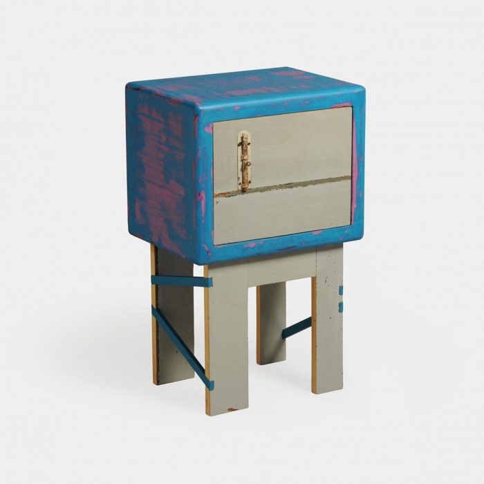 comodini colorati artigianali rustici modello Pupazzo