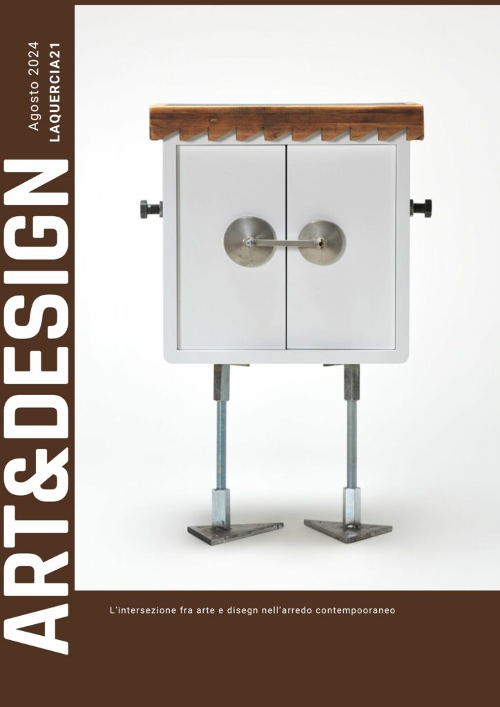 piccoli mobili di design influenzati dall'arte moderna e contemporanea