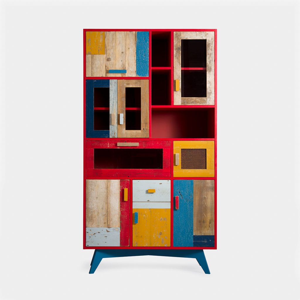 credenze con vetrina