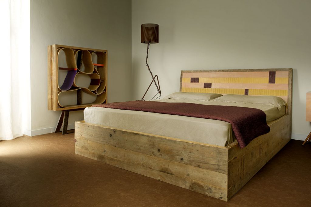 sala mostra letti matrimoniali vintage